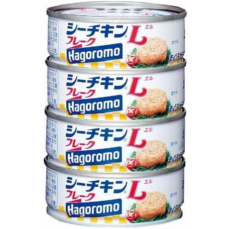 はごろもフーズ シーチキンLフレーク 80g×4個