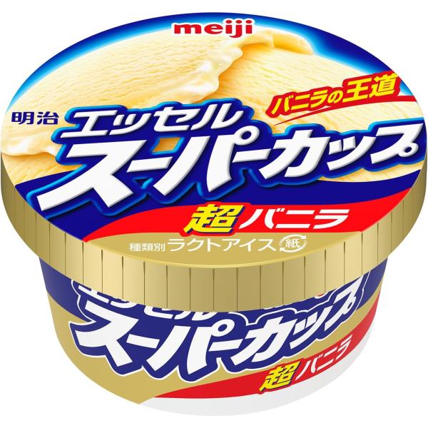 明治 エッセルスーパーカップ 超バニラ 200ml×24個