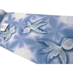 竺仙浴衣反物 ちくせん 綿コーマ 板締め染浴衣 ...の商品画像