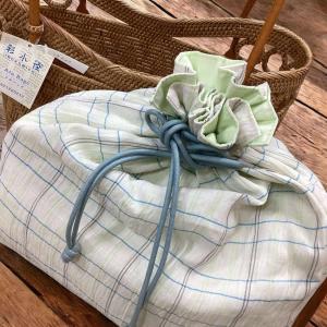 アタバッグ 天然素材 夏用バッグ 浴衣トート1...の詳細画像2