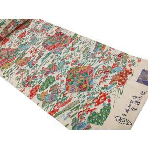 着物のはぎれ 正絹 加賀染金澤小紋 反物切り売...の詳細画像3