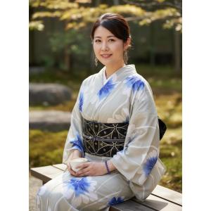兵児帯浴衣 着物 七宝柄 かんたん ゆかた帯 ...の詳細画像3