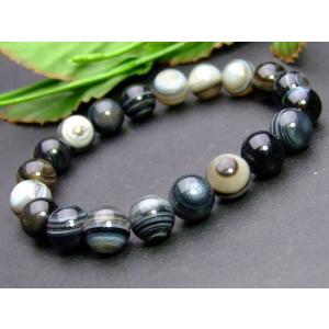 Lucky365 沖縄県 琉球石 琉球石灰岩 日本銘石 ブレスレット 8mm