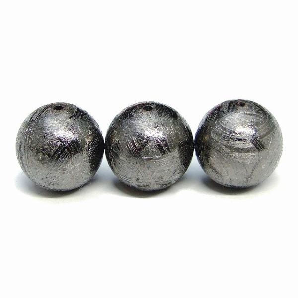 天然石 パワーストーン　　30858E　　10mm 5A ブラック ギベオン 黒色 鉄隕石 1粒売り...