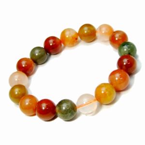 天然石 パワーストーン 40299C 福禄寿ルチルクォーツ 12mm A