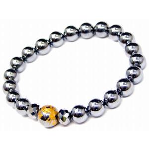 天然石 パワーストーン 57375 テラヘルツ 8mm／10mm 丸玉 64面カット