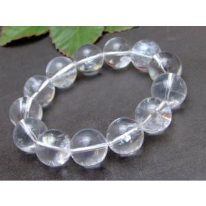 天然石 パワーストーン 53447 特級 20mm 虹入り ヒマラヤ 水晶