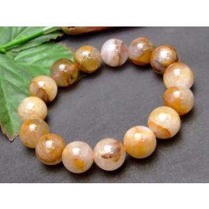 天然石 パワーストーン 57827 13mm〜14mm ライモナイト リモナイトイン