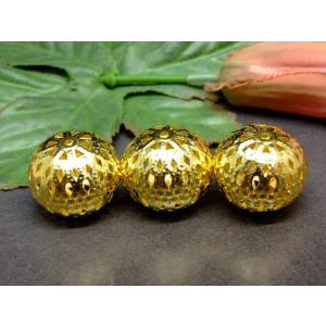 天然石 58969 卸50円→10円 今月80％off 座金 19mm×22mm 1個売り ゴールド 透かし 飾り パーツ 送料無料有 アクセサリー作りに
