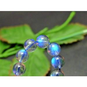 8mm ブルーカルセドニー 濃色 1連（約38cm）_R1569-8 ☆5000円以上