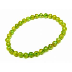 天然石 パワーストーン　　64860　　今月の半額 ペリドット 6mm ブレスレット 内径17cm ...
