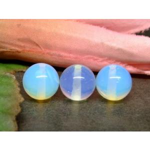 64932　　今月の半額 わけあり ホワイトオパール 蛋白石 10mm 1粒売り 人工石 パワーストーン