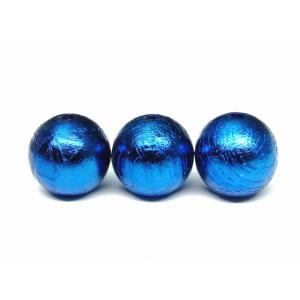 天然石 パワーストーン　　65163　　ブルー ギベオン 鉄隕石 12mm 5A 1粒売り メッキ ...