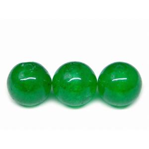 天然石 パワーストーン 63433 AA 4mm 10粒セット 濃緑翡翠 ヒスイ