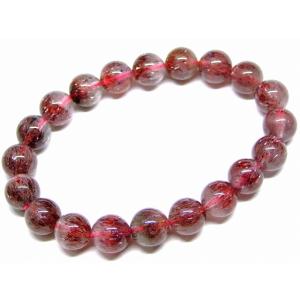 天然石 パワーストーン g3-1524 福禄寿ルチルクォーツ A 13mm〜14mm