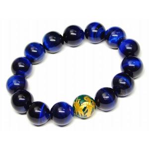 天然石 パワーストーン g3-2119K 青金虎目石 タイガーアイ 18mm AA