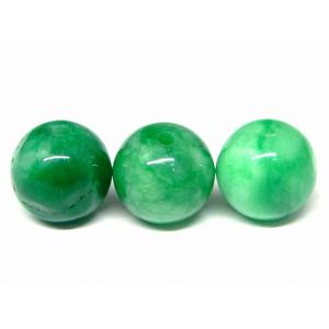 天然石 パワーストーン　　67436　　今月の半額 わけあり 白緑翡翠 8mm 1粒売り グリーンヒスイ ジェイド ジェード 中国産