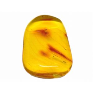 天然石 パワーストーン　　67706　　今月の半額 わけあり 虹入り アンバー 琥珀 27mm×19...