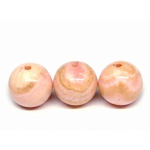 天然石 パワーストーン　　68861　　今月の半額 わけあり インカローズ 7mm〜8mm 1粒売り 鑑別済・本物保証 送料無料有