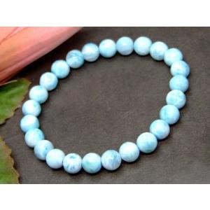 g3-1004Y 今月30%off 6mm A ラリマー ブレスレット 内径調整可能