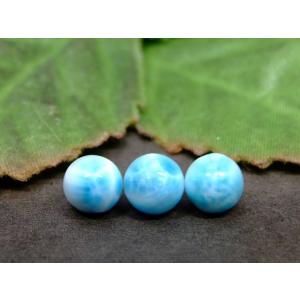 超極上品！！SA級 ラリマー 14.5mm 高級 粒売り (貫通穴) ビーズ 1個