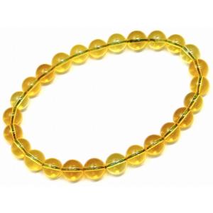 ポーランド産 蜜蝋アンバー 天然琥珀 5mm ブレスレット 天然石