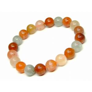 天然石 パワーストーン 40299C 福禄寿ルチルクォーツ 12mm A