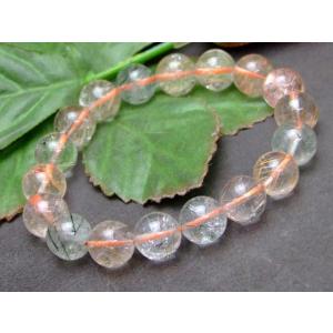 天然石 パワーストーン 64257 タイチン入り ルチルクォーツ 針水晶 4mm