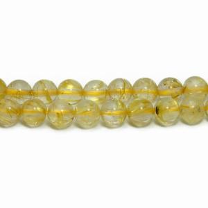 天然石 パワーストーン g3-1563N タイチンルチル クォーツ 4mm〜5mm AA