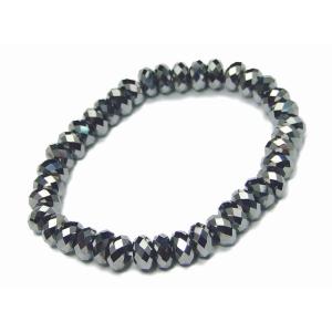 g3-1728D 今月30%off テラヘルツ鉱石 8mm AAA 128面カット 1連約39cm