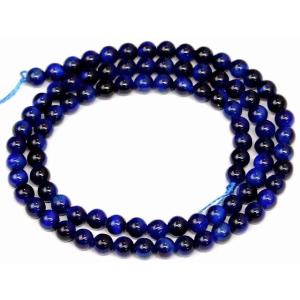 ≪18610≫○14mm○ブルー白縞 瑪瑙 メノウ○送料無料有○ブレスレット