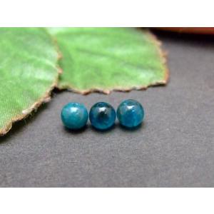 天然石 パワーストーン　　g3-2227K　　アパタイト 5mm A 1粒売り 燐灰石 ブラジル産 ...