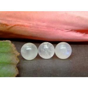 56649 アイリス ホワイトファントム 水晶 クォーツ 虹入り 17mm AAA 1