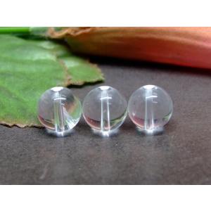 天然石 パワーストーン　　g3-299N　　水晶 クリスタル クォーツ 10mm A 1粒売り 送料...