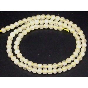 天然石 パワーストーン　　g3-301F　　今月の半額以下 わけあり レモンクォーツ 檸檬水晶 4m...