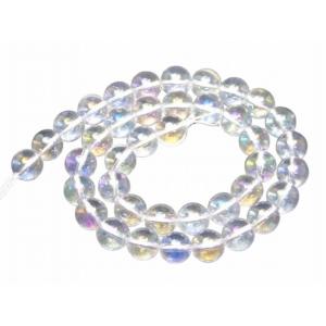 天然石 パワーストーン　　g3-315E　　今月30％OFF わけあり 10mm アクアオーラ レイ...