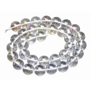 天然石 パワーストーン　　g3-315F　　今月30％OFF 12mm A アクアオーラ レインボー...