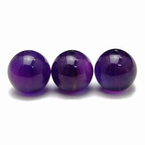 天然石 パワーストーン　　g3-558W　　今月の半額 アメジスト 紫水晶 11mm AAA 1粒売り 送料無料有