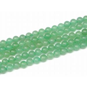 天然石 g3-7M 緑翡翠 18mm A グリーンヒスイ ジェイド ジェード 1連