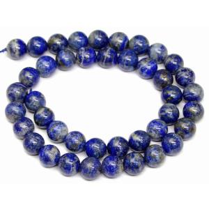 天然石 パワーストーン　　g3-793Q　　ラピスラズリ 10mm A+ 瑠璃石 1連38cm 通し...