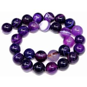 天然石 パワーストーン 66448C 勾玉 縞瑪瑙 3A 31×17mm 1個売り メノウ