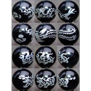 ≪四神 手彫り 14mm≫○14mm○水晶○オニキス○送料無料有○1set（各1
