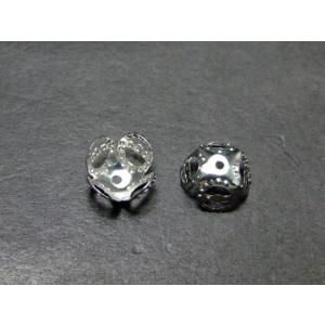 ≪P3-1142≫●座金●8mm●1個売り●クローム●パーツ●天然石●パワーストーン●アクセサリー作りに●ポイント消化