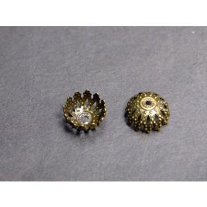 ≪P3-1152≫●座金●8mm●1個売り●銅古美●パーツ●天然石●パワーストーン●アクセサリー作りに●ポイント消化