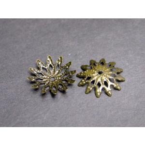 ≪P3-1154≫●座金●12mm●1個売り●銅古美●パーツ●天然石●パワーストーン●アクセサリー作りに●ポイント消化