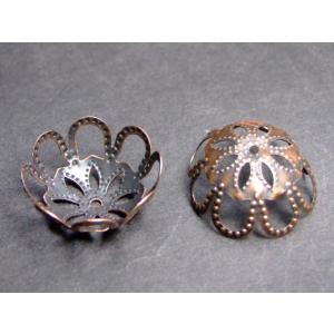 ≪P3-1167≫●座金●16mm●1個売り●赤銅古美●パーツ●天然石●パワーストーン●アクセサリー作りに●ポイント消化