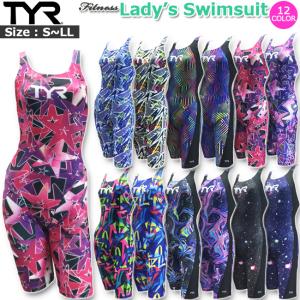 TYR ティア 水着 練習用 フィットネス トレーニング レディース 水着 オールインワン スパッツスーツ レッグスーツ 大きいサイズ対応