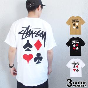 ステューシー Tシャツ STUSSY Tシャツ 半袖 メンズ トップス FULL DECK 2 TEE USモデル