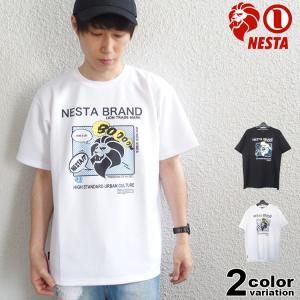ネスタブランド Tシャツ NESTA BRAND Tシャツ メンズ 半袖 ドライ 大きいサイズ対応 トップス｜hiphopdope