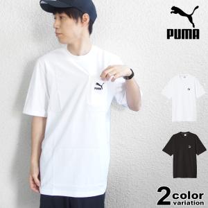 プーマ Tシャツ PUMA Tシャツ 半袖 ポケT 大きいサイズ対応 トップス｜hiphopdope